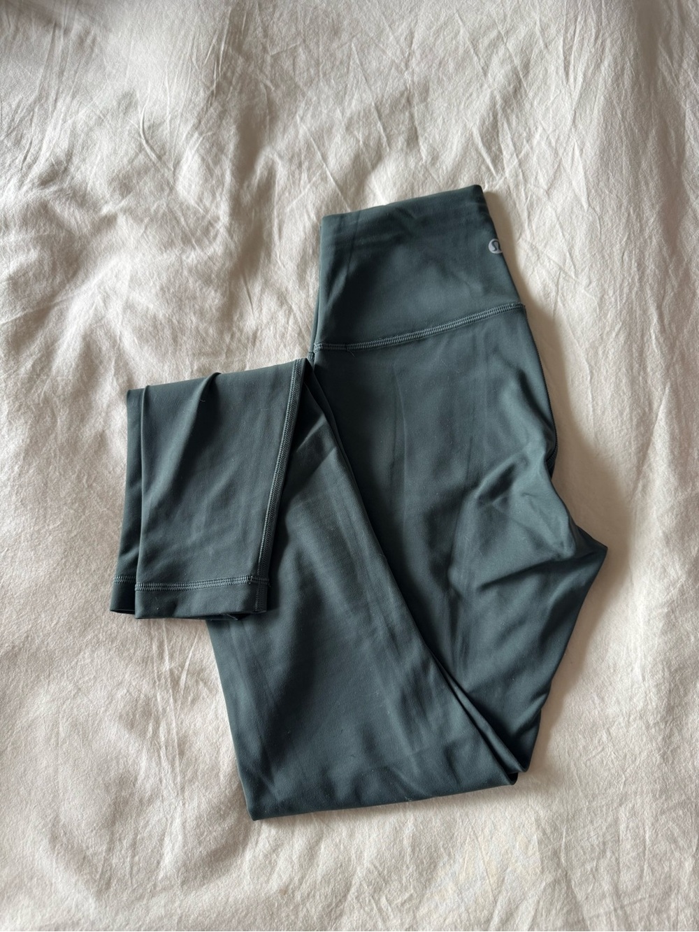 Lululemon Wunder-Under Leggings - Forest Green